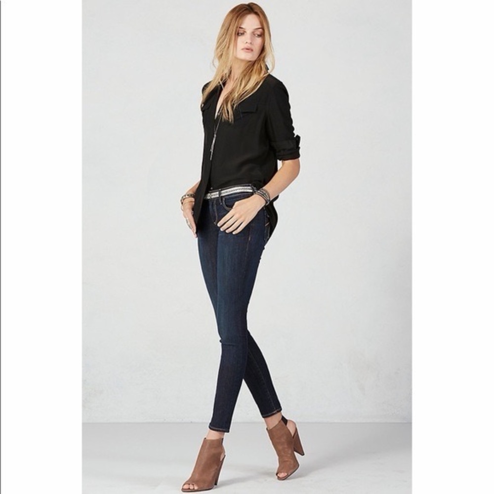 True Religion Blue Skinny Jeans